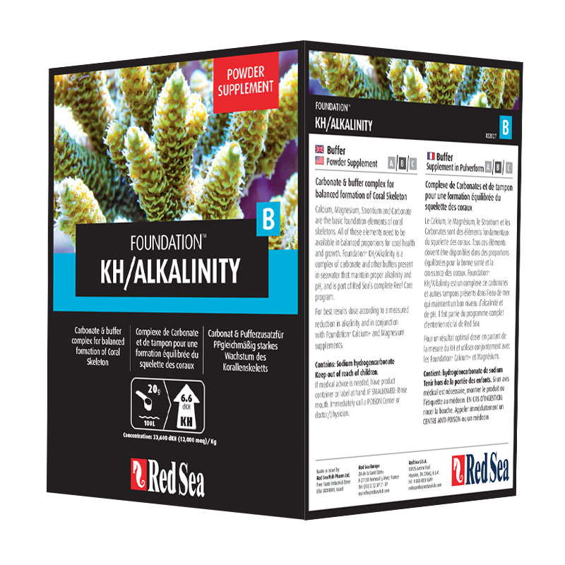 Reef Foundation B  - ALCALINIDAD - KH - 1 kg